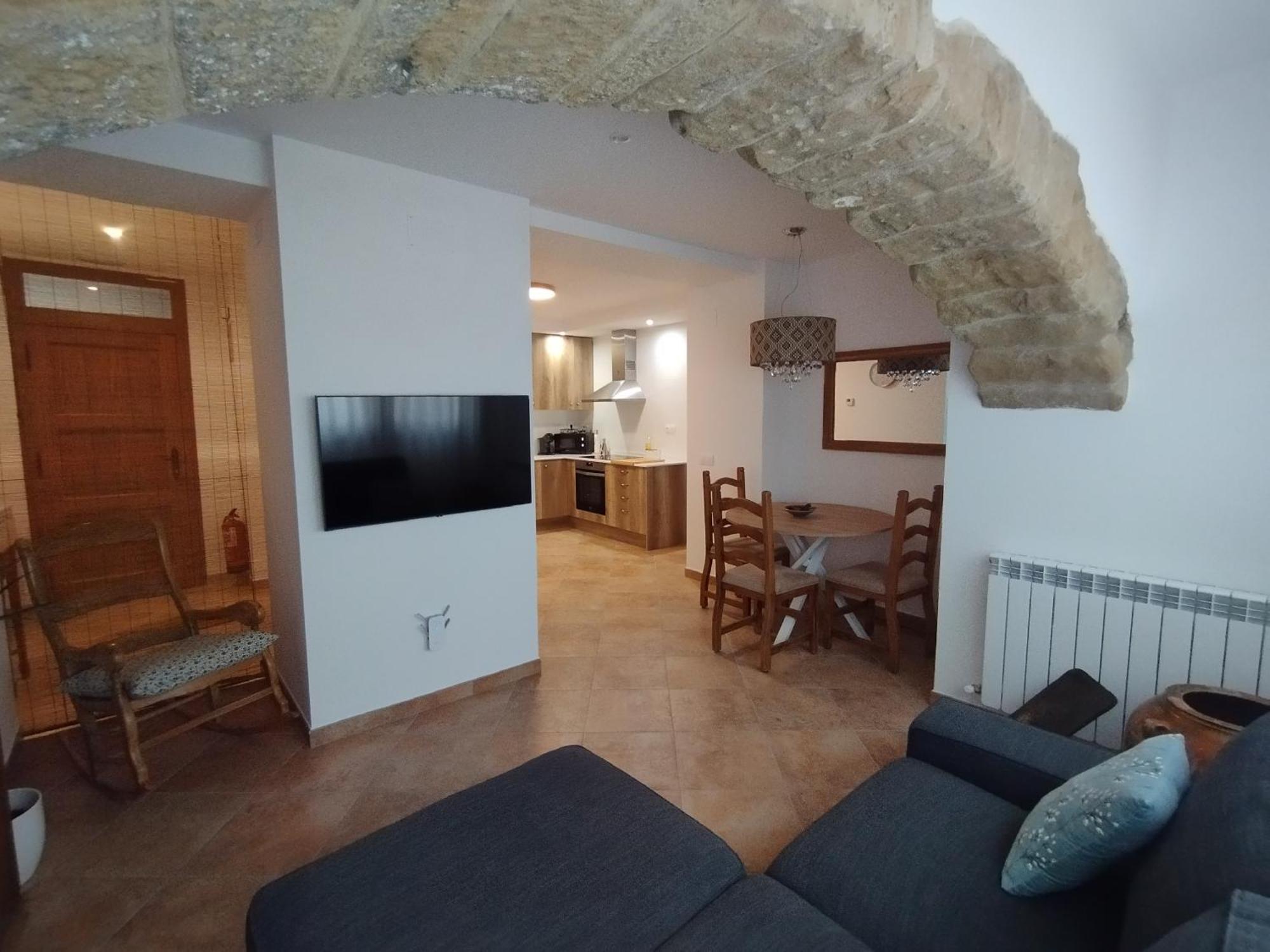 Apartamento Rosellas, Cerca De Alquezar, En Sierra De Guara Adahuesca Ngoại thất bức ảnh